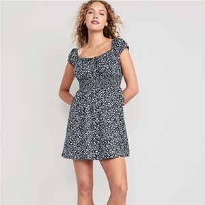 23. | Old Navy | Navy and White Floral Sundress